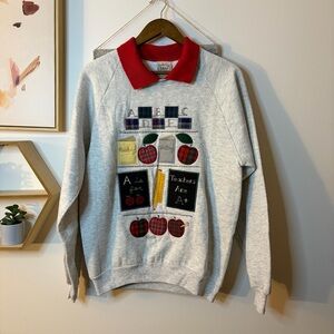 Vintage Jerzees Teacher Core Sweatshirt Large